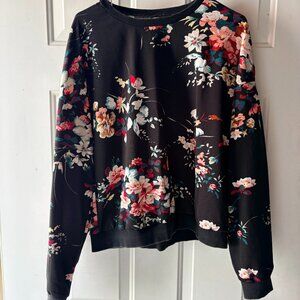 Shein Floral Sweatshirt